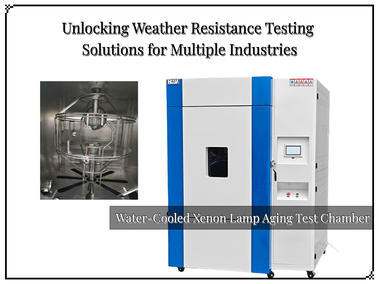 Application Case of Water-Cooled Xenon Lamp Aging Test Chamber: Unlocking Weather Resistance Testing Solutions for Multiple Industries