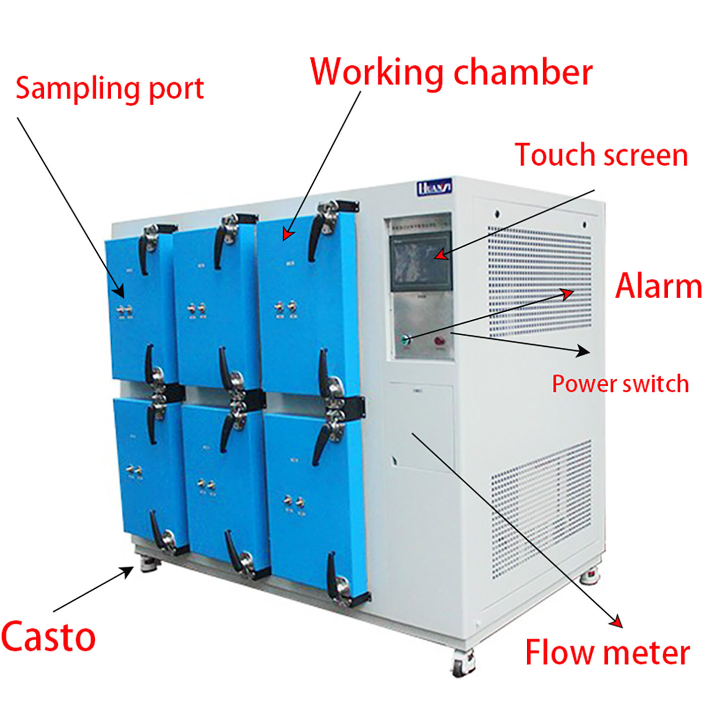 Plastic Runway Two Barrels of VOC Emission Chamber (7).jpg