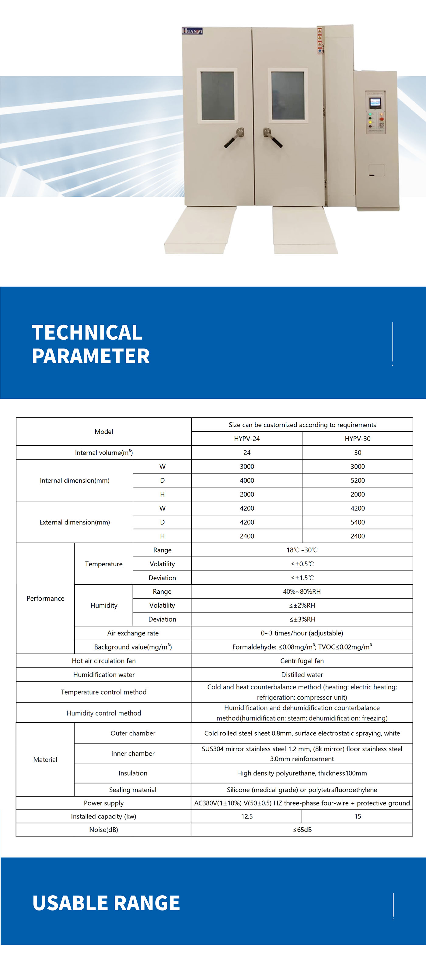 VOC pretreatment environmental chamber (4)