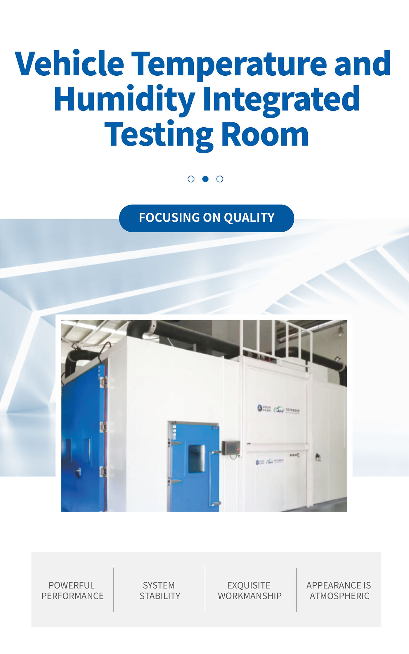 Vehicle Temperature and Humidity Integrated Testing Chamber (1)