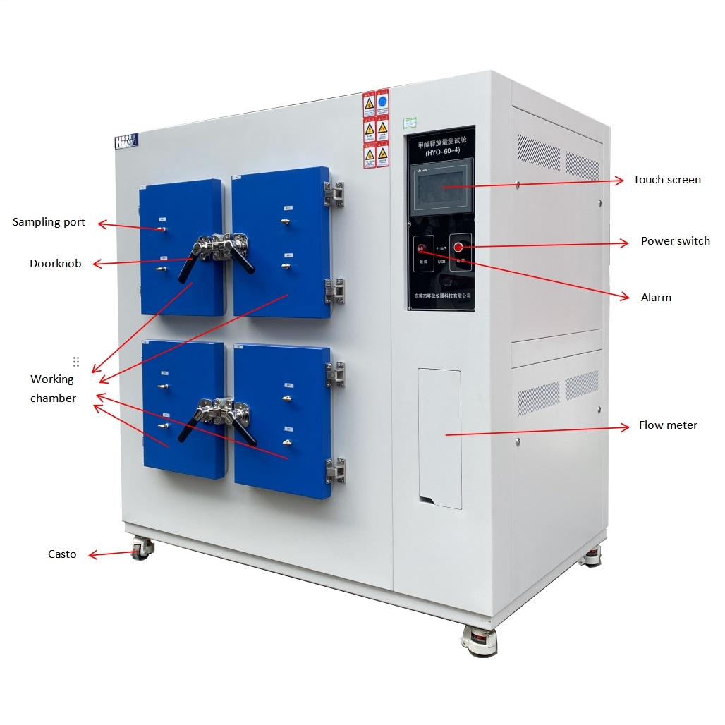 Four Barrels VOC Emission Test Chamber for Plastic Runway Surface (1).png
