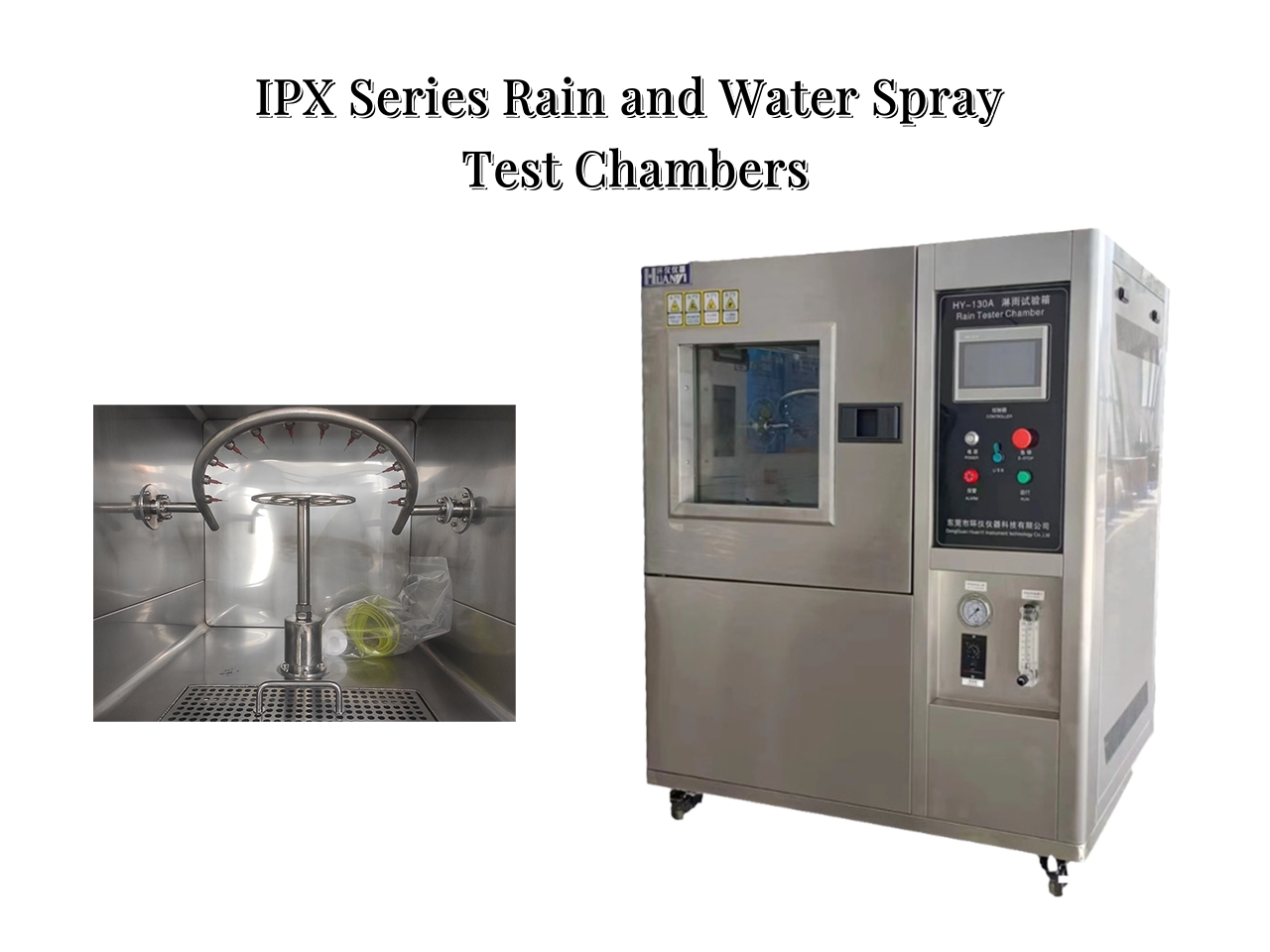 IPX Series Rain and Water Spray Test Chambers