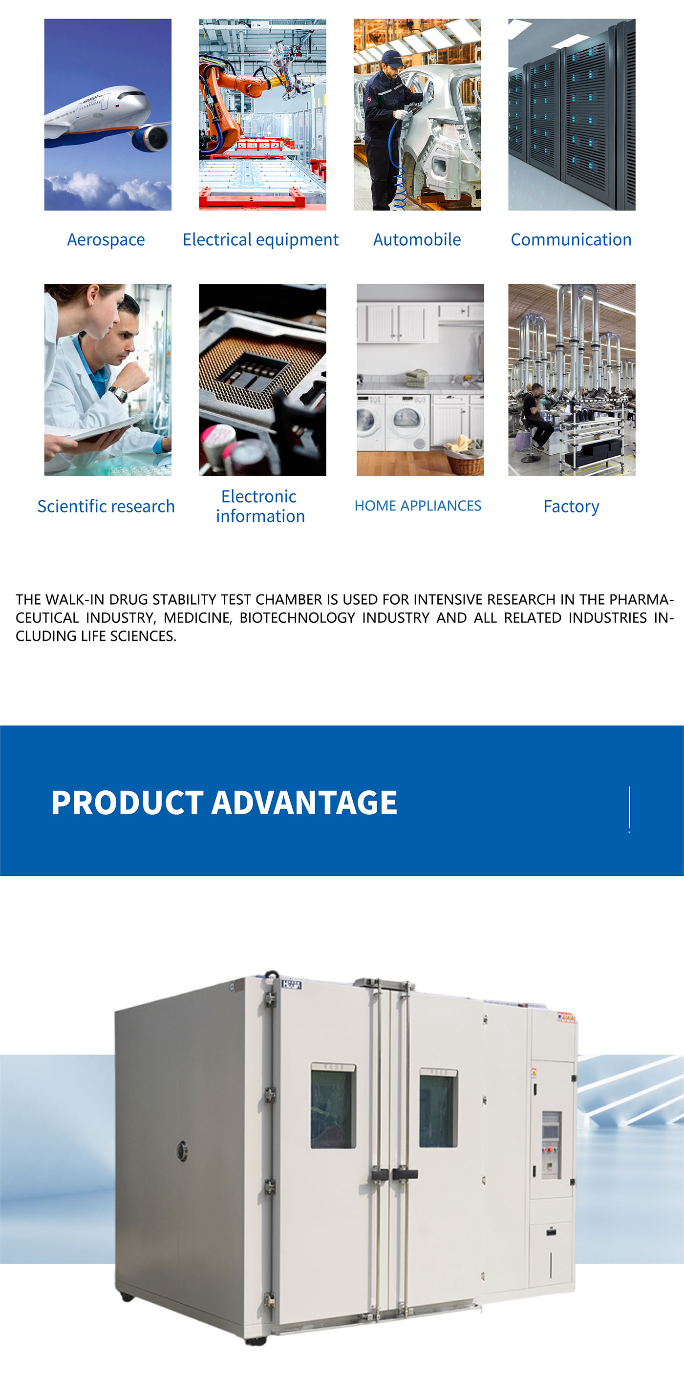 Walk-in Pharmaceutical Stability Laboratory (4)