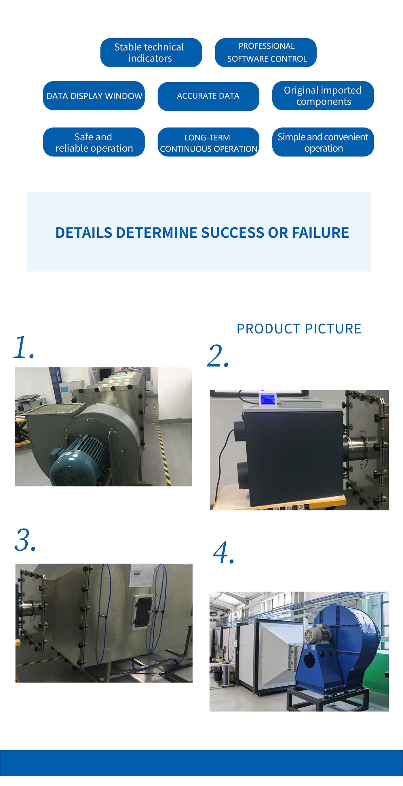 Fresh air system aerodynamic test benchair filter performance test bench (5)