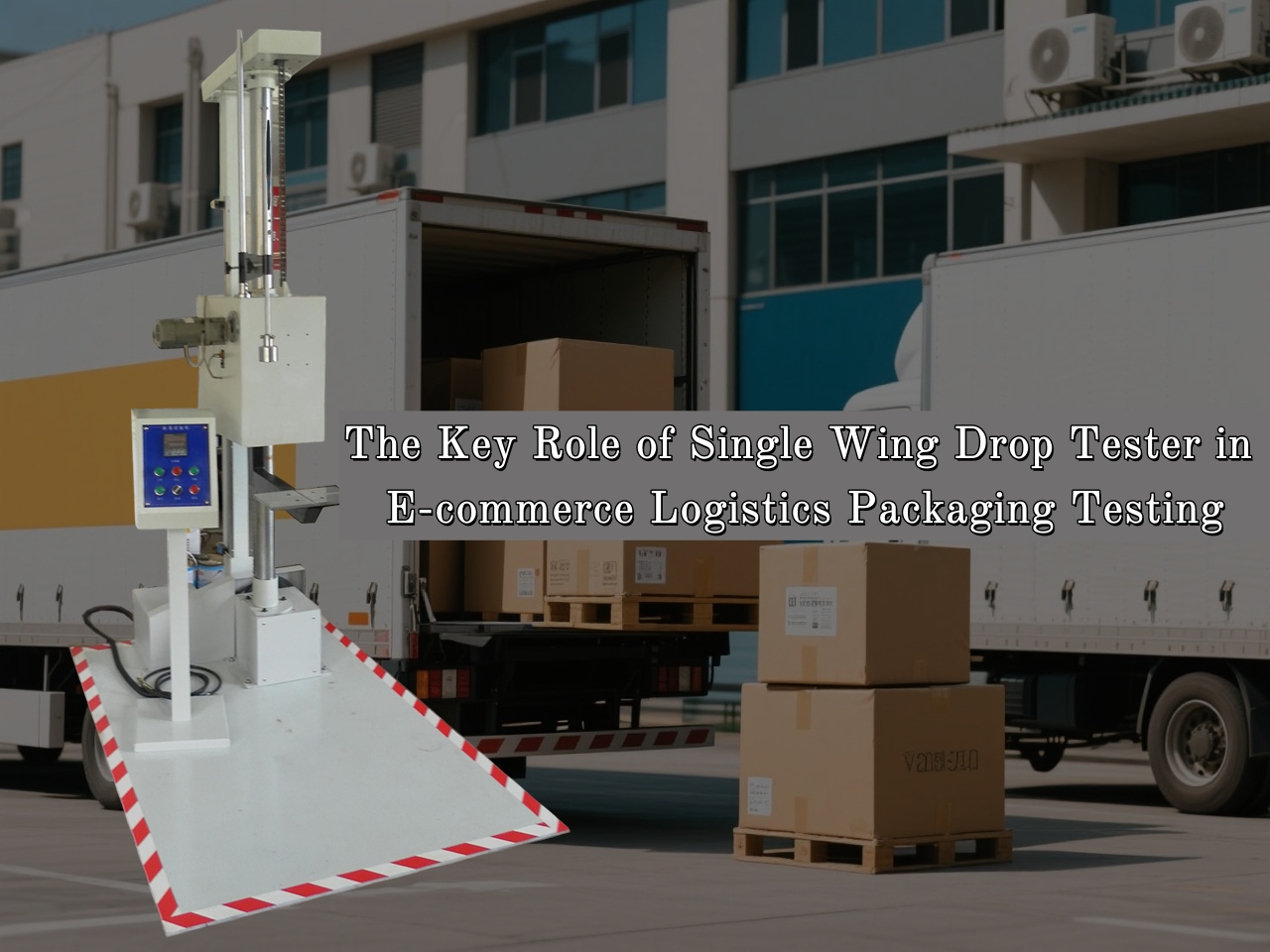 The Key Role of Single Wing Drop Tester in E-commerce Logistics Packaging Testing