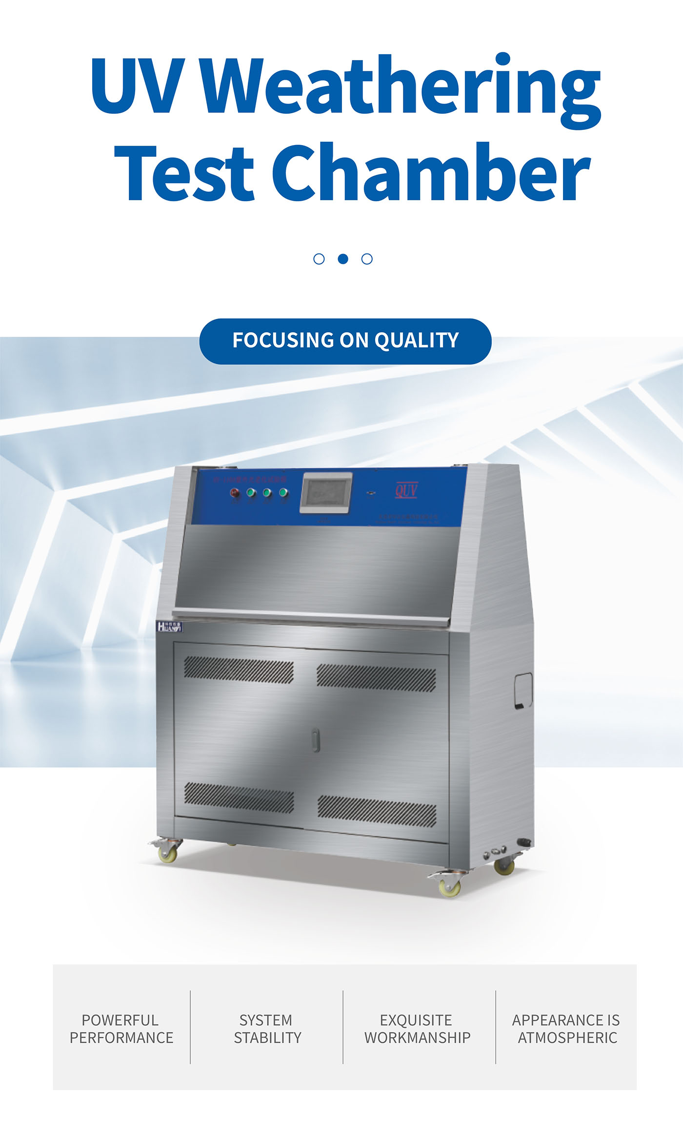 UV Light Accelerated Aging Test Chamber UV weathering test chamber (1)