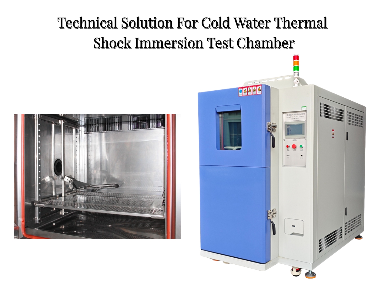 Technical Solution For Cold Water Thermal Shock Immersion Test Chamber